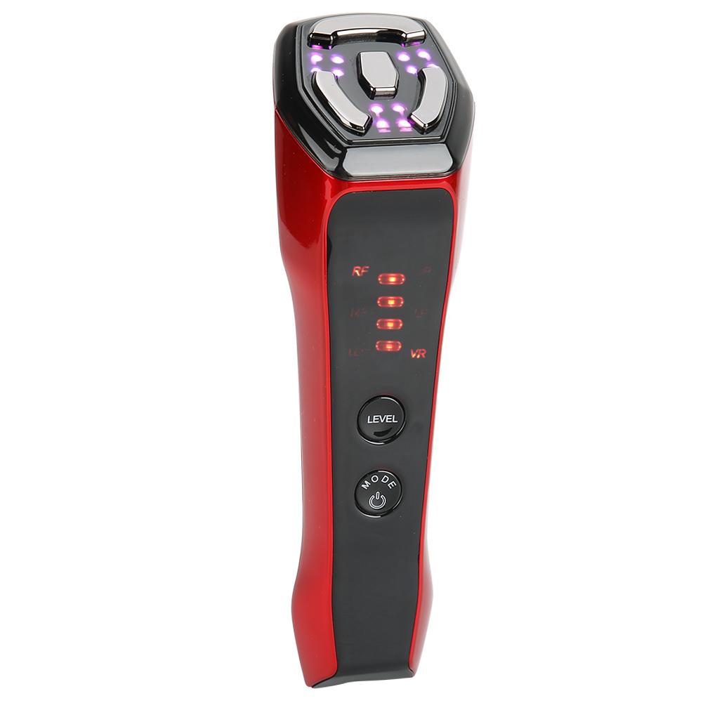 

RF Face Machine Face Imports Фотонная светотерапия Лифтинг лица Укрепляющий массажер (красный)