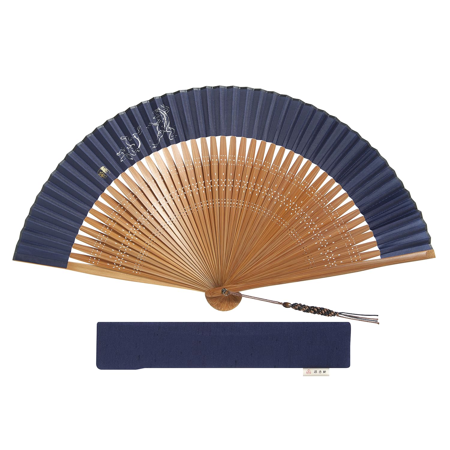 

HOSEKKEN Роскошный складной веер Бренд, сочетающий традиционное мастерство с современным и животным принтом Японский стильный веер с японским подарком «Идеальный день»