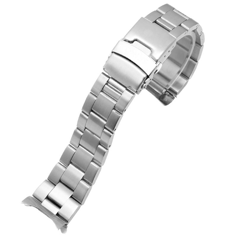 Para Casio MDV106-1A MDV-107 MTP-VD01 MDV-106D Correa Pulsera de Acero Inoxidable Pulsera Metálica 20mm 22mm Correa de Repuesto para Reloj