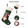 Hanging Loop Plush Christmas Stocking Christmas Stocking Gift Bag  Fireplace Holiday Decor