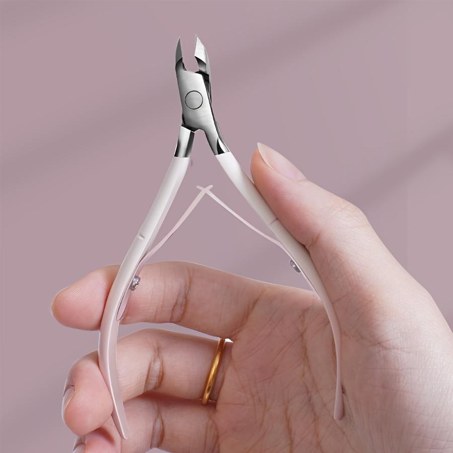 2pcs Set Cuticle Nipper Nail Salon Special Dead Skin Cuticle Hangnail Scissors Pliers Manicure Nail Tools
