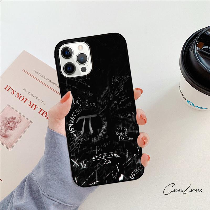 

Math Formula Pi Phone Case Cover For iPhone 17 Air 13 15 Pro Max 16 14 Plus 12 11 Apple max coque iPhone 11