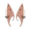 1pair Cross False Ears with Earring Ear Cuff Jewelry Cute Elf Ears  Role Play