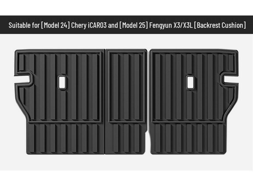 24 Chery ICAR03/JAECOO J6 TPE Floor Mats & Trunk Mats