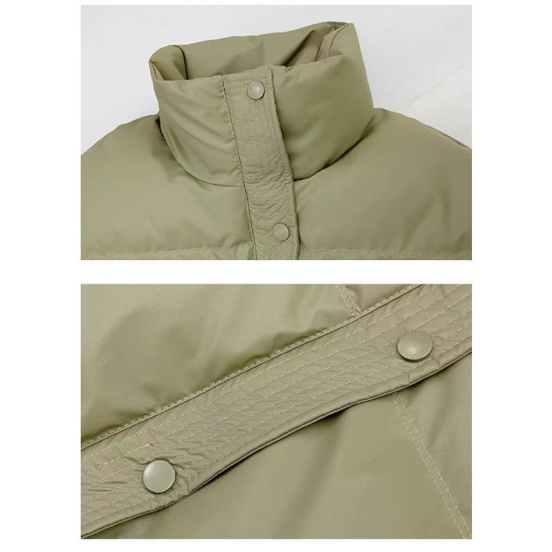 Women S Short Loose Thick Padded Cotton Jacket