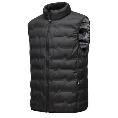 Down Coat Men's Graphite Vest Lightweight Down Coat Men's Coat Solid Color Top