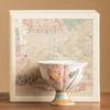 Plant Ash Master Cup Lotus Petal Teacups Ceramic Chinese Kung Fu Tea Cup Tea Ceremony Household Tasting High-foot Bowl Drinkware