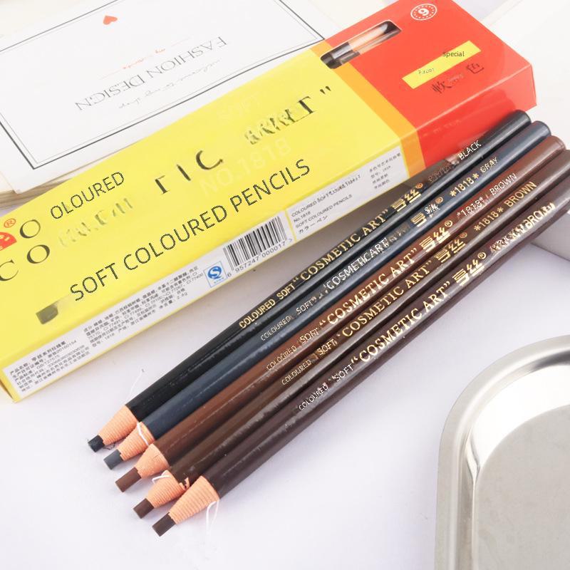Hens 1818 Waterproof Eyebrow Pencil with Tear-Off Powder