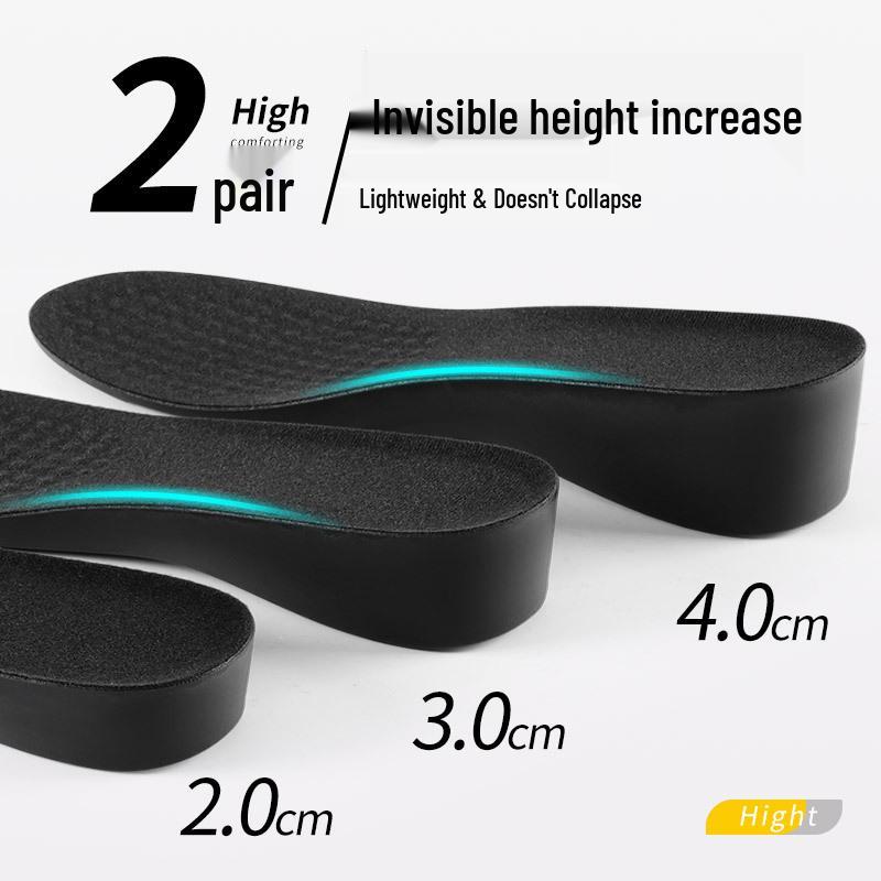 Unisex Shock-Absorbing Insoles for Leather Shoes, Martin Boots & Boots