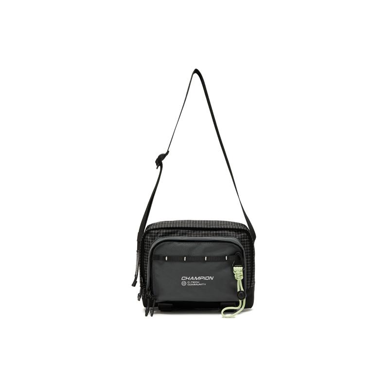 

Champion Man Ye Xiao Fang Bao Brick Pouch Resis EC SS26 Fashion Trend Fabric Shoulder Bag Unisex Shoulder Bag U6AACPU80 Champion Black/Autumn Moon Gray