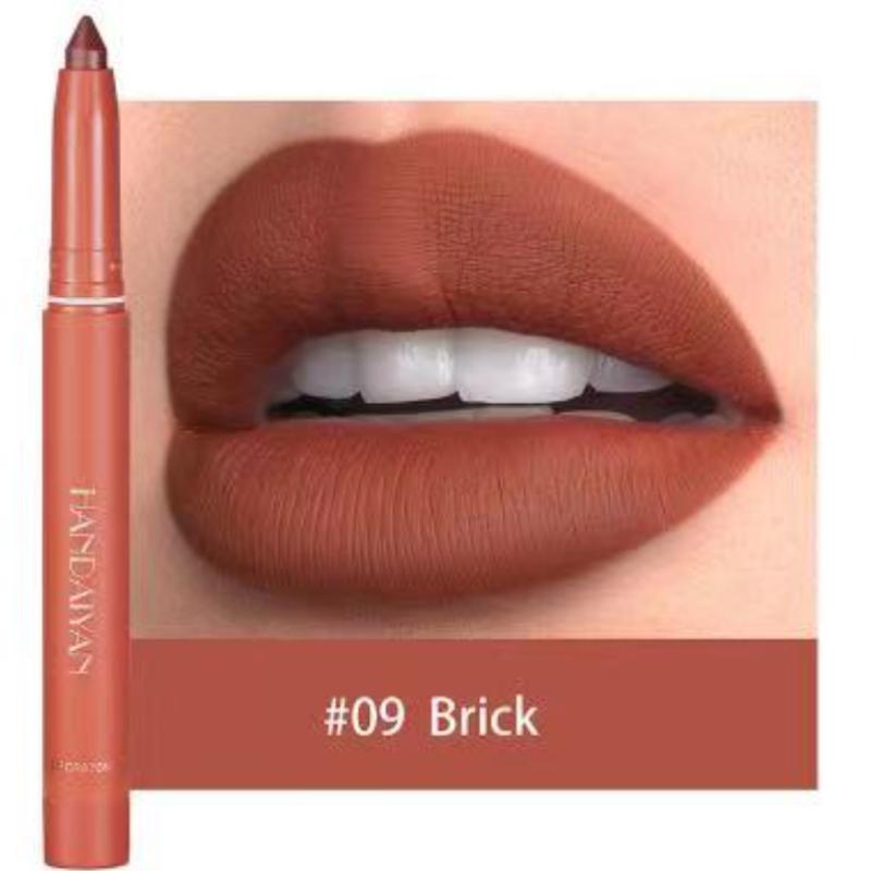 Es ist nicht leicht zu verblassen und an der Tasse zu kleben. Lippenstiftstift Matt Lipliner