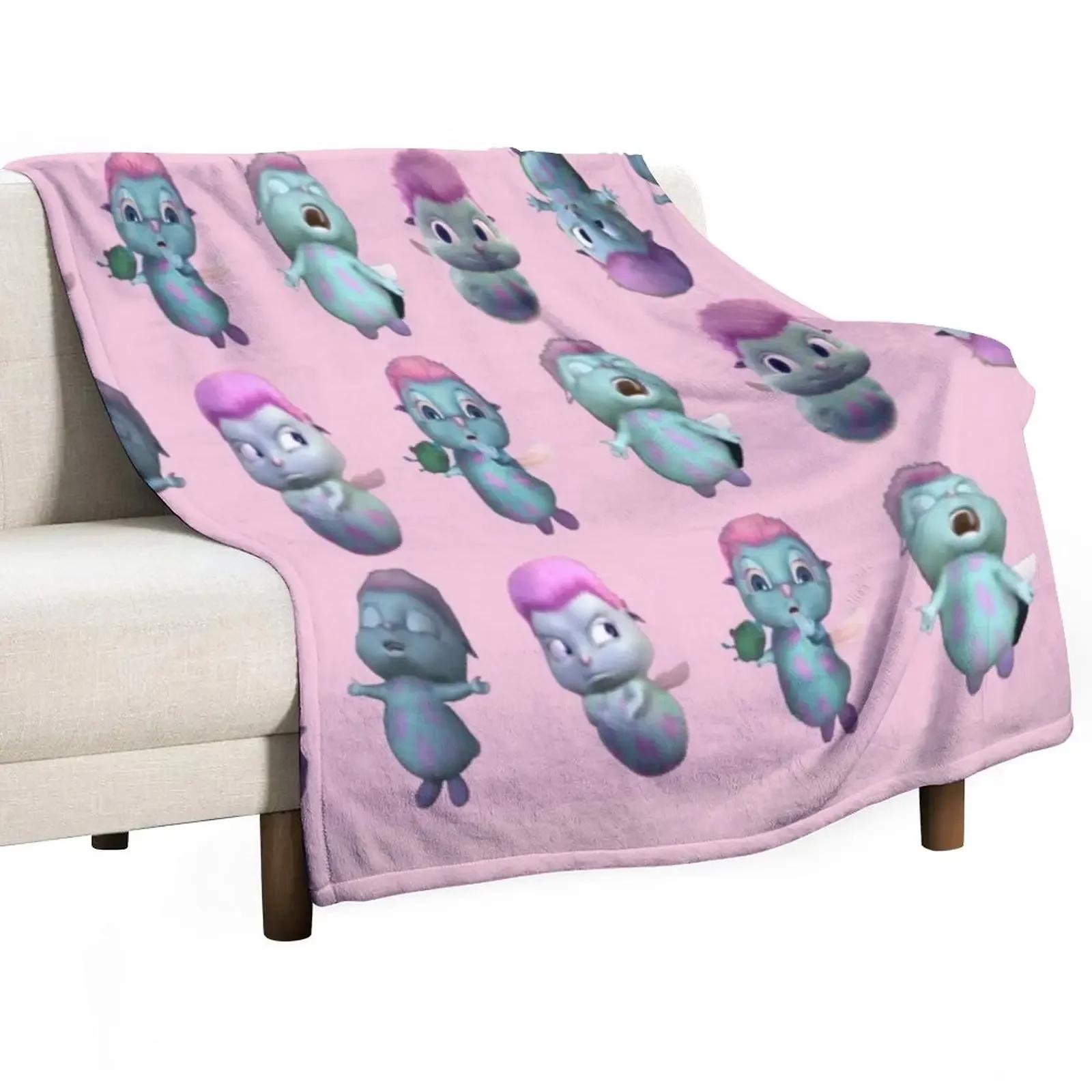 Bibble Expressions Throw Blanket Soft Plush Plaid Decorative Throw Blanket Hairy Blanket throw blanket  blankets for beds 75cmx90cm