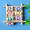 200pcs Mixed AB Color Acrylic Bowknot Bows Tie Beads Charms DIY Earring Bracelet Keychain Jewelry Pen Beads Making
