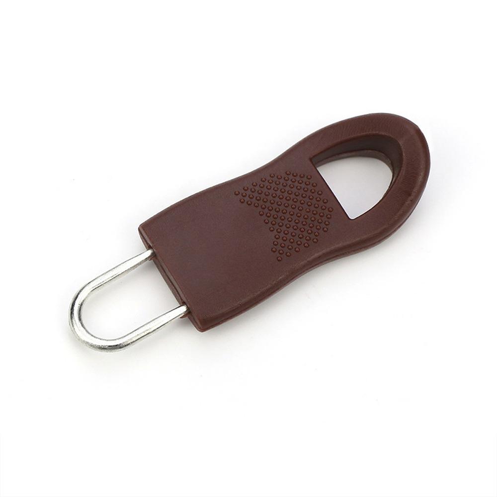 8 Pièces Accessoire de Couture pour Vêtements d'Artisanat Kit de Réparation Fixateur DIY Curseur de Fermeture Éclair Tirette de Fermeture Éclair Tête de Fermeture Éclair