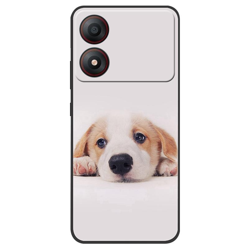 Per ZTE Blade A34 4G Custodia Antiurto TPU Morbido Silicone Cover per Telefono per ZTE Blade A 34 Custodia Verniciata per BladeA34 Lusso Cover