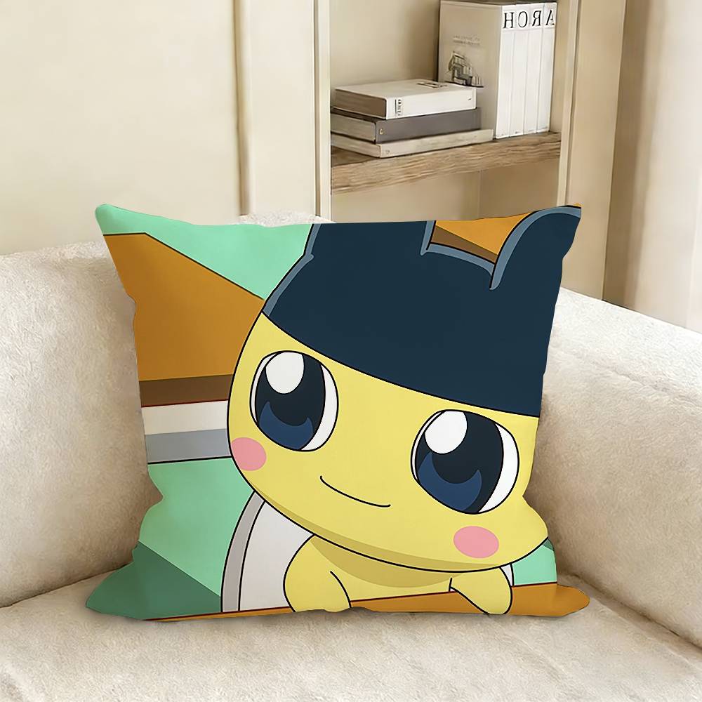 

Cute TamagotchiS Pillow Cover Sofa Cushion Cover Home Room Decoration Children Gift 30x30cm