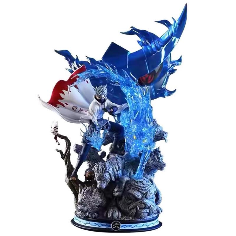 

Naruto Hatake Kakashi Figure, Susanoo Anime Action Figure, GK Statue Collectible Model Toy Gift for Anime Fans