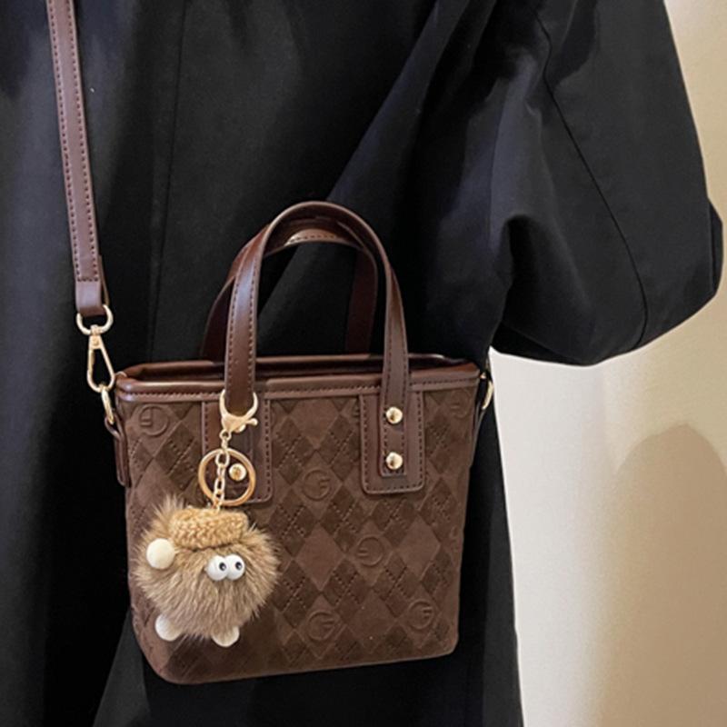 Modische und stilvolle Hand-Eimer-Tasche Hoher Erscheinungsgrad Einzel-Schultertasche Lässige Pendler-Umhängetasche