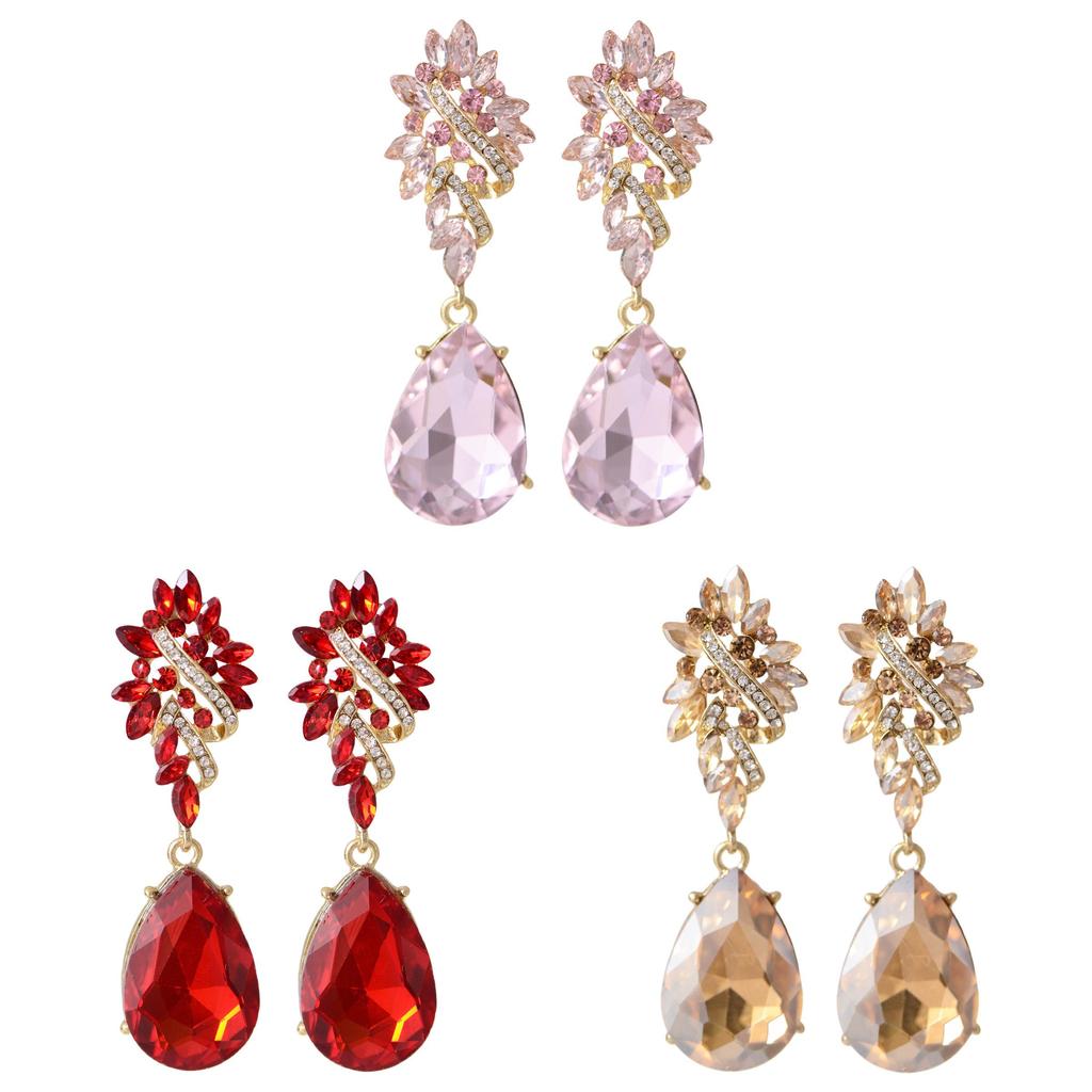 European Style Geometric Alloy Drop Earrings For Women With Irregular Design Fashion Jewelry