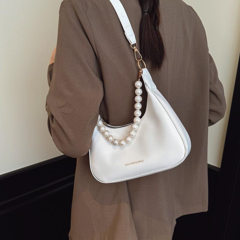 Underarm Bag Summer Girls Bag Women's New Feeling White Versatile Niche Single Shoulder Versatile Handbag