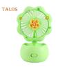 Handheld Mini Fan with Powerful Motor Strong Airflow Low Noise Portable USB Rechargeable Desktop Silent Cooling Fan