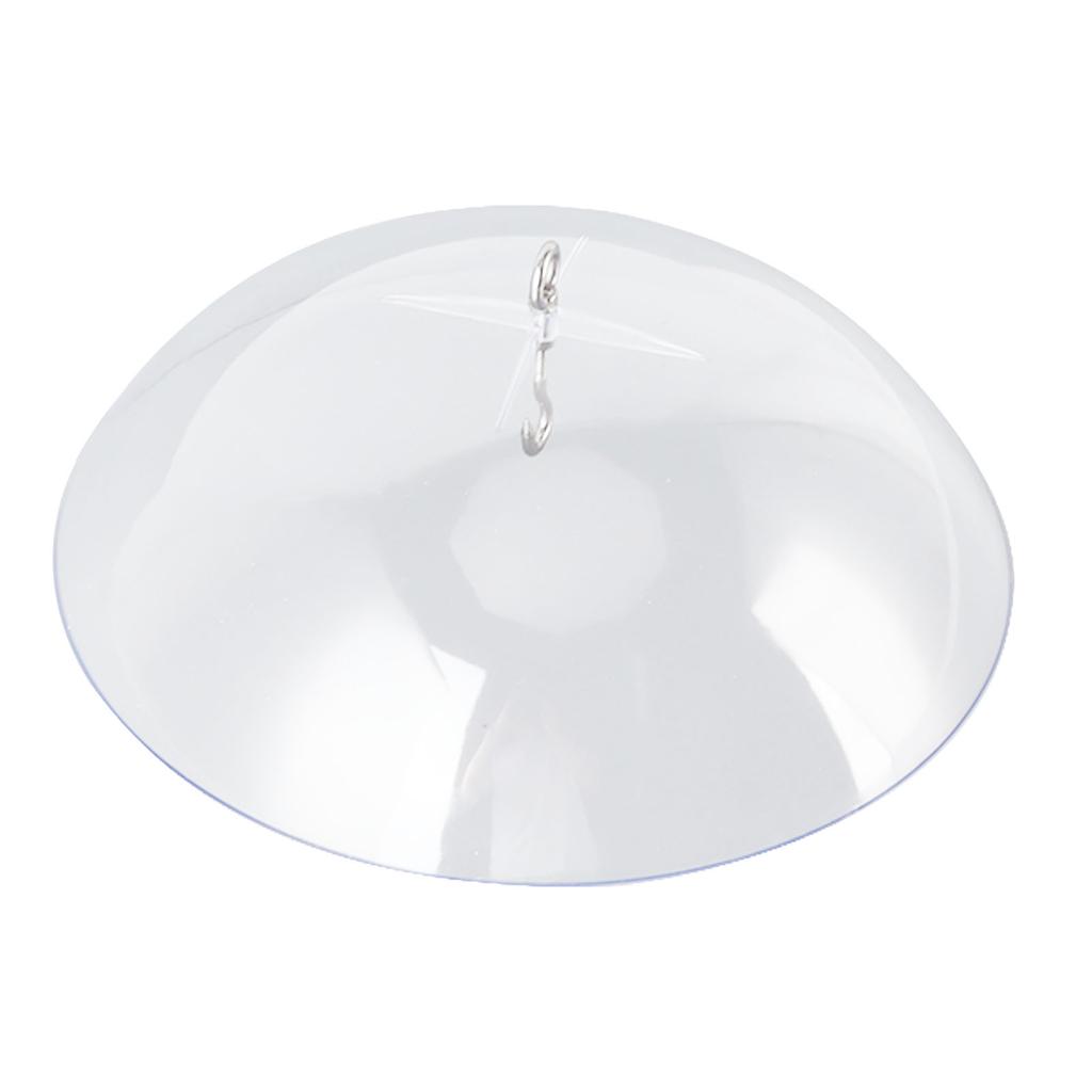 Bird Feeders Protective Cover Prevent Squirrel Clear Bird Feeder Protective Dome Cover for Hanging