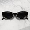 New women's luxurious and exquisite small frame sunglasses trendy sunglasses