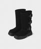 Khiho Portrel Fur Boots Black