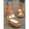 Women's Plus Size Flip-Flop Slipper Casual Sandal Slipper Flat Heel Sandal Slipper Pull-On Toe Slipper