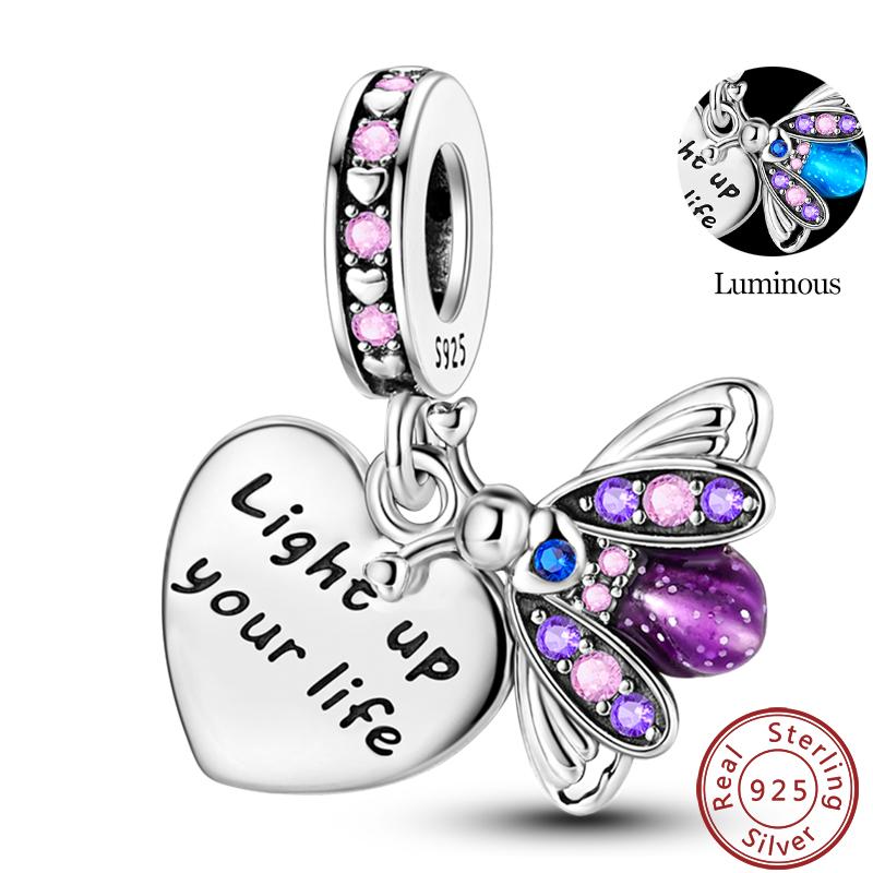 Copper Sincere Emotions Multiple Styles Heart-Shaped Romantic Charms Beads 3Mm Diy Fine Jewelry Making