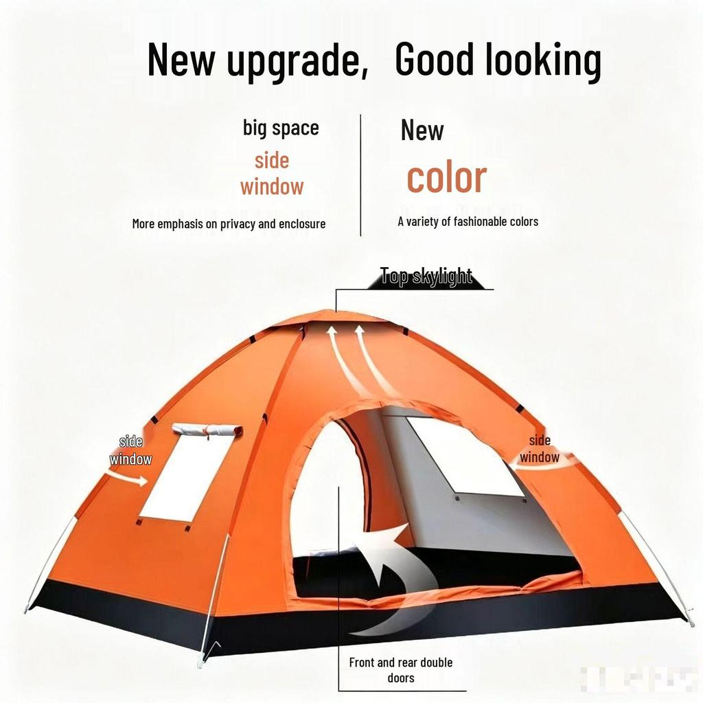 Portable Automatic Folding Tent for Camping, Hiking, and Beach