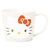 Kaneshotouki Sanrio Kitty Face White Made In 511101 (Kaneshotouki) "Hello Kitty" Mug, Medium, Approx. 280ml, Sisters, Japan,