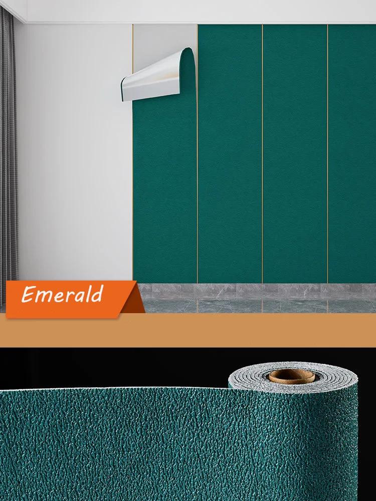 50cmX2.8M/10M 3D Selbstklebende Isolierung Tapete Wasserdicht Feuchtigkeitsbeständig Schallschutzpaneel Decke TV-Hintergrund Dekoration