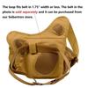 Cybertron Front Bag Shoulder Bag Tactical MOLLE Compatible Multifunctional Military Waterproof Camera Bag Khaki