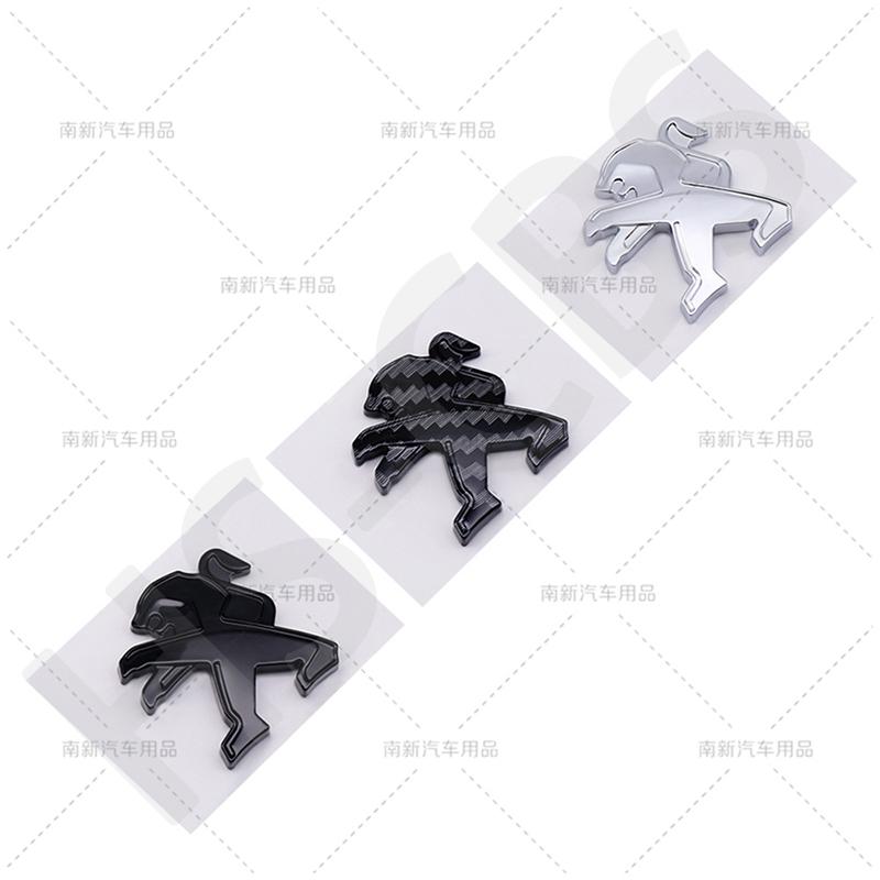 2.9x3.1cm ABS Car Steering Wheel Center Logo Badge Sticker for Peugeot 207 307 308 407 408 508 4008 5008 607 2008 206 107 3008