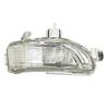 1 Pair Rearview Mirror Turn Signal Light Shell Indicator Transparent & Silver Plastic For Skoda Fabia 2015-2017 Rapid 2018-2020