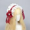 Lace Ribbon Headband Sweet Star Japanese Styles Anime Maid Costume Accessories for Teens Girl Women Halloween Props
