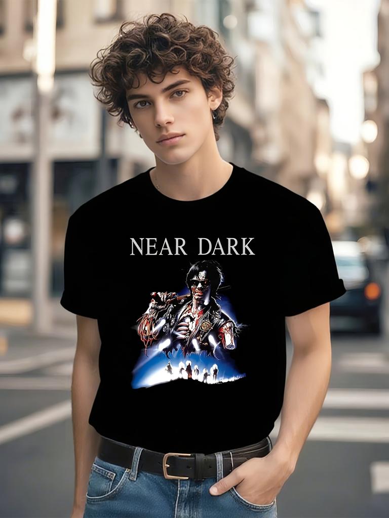 Vintage Tshirt Vintage 80s Horror Movie Tshirt - Near Dar...