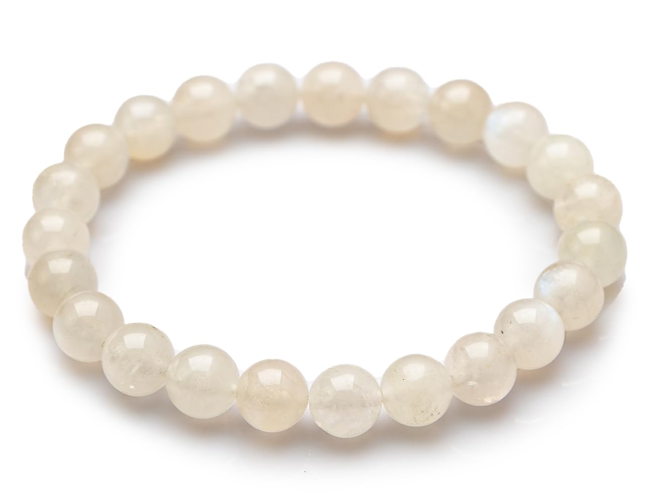 

Kyojudo Moonstone Bracelet for Women, Natural Stone, Power Stone (AAA 8mm)