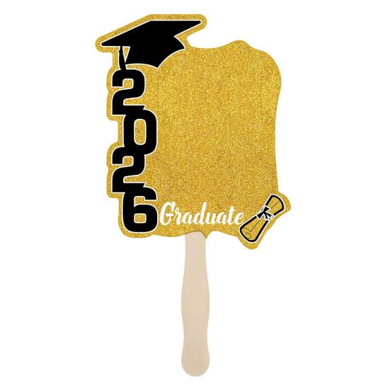 

Wooden Graduation Photo Props 2026 Graduation Party Decoration Personalized Commemorative Graduation жёлтый