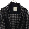 Shinya Yamaguchi Made In Japan Wool Blend Long Sleeve Check Shirt Men's Used
