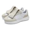 Fila GF Driver Fashion Versatile Comfortable Simple Sports Low-Top Golf Shoes Women Sneaker White Brown A12W521705FGD
