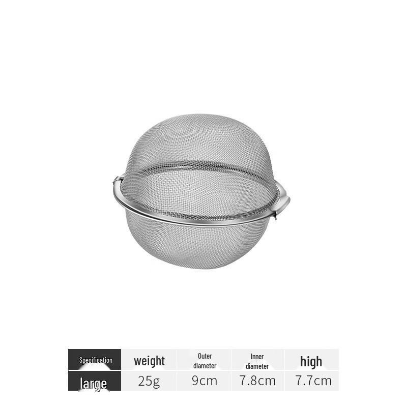 Wutuo Large Stainless Steel Seasoning Infuser Ball