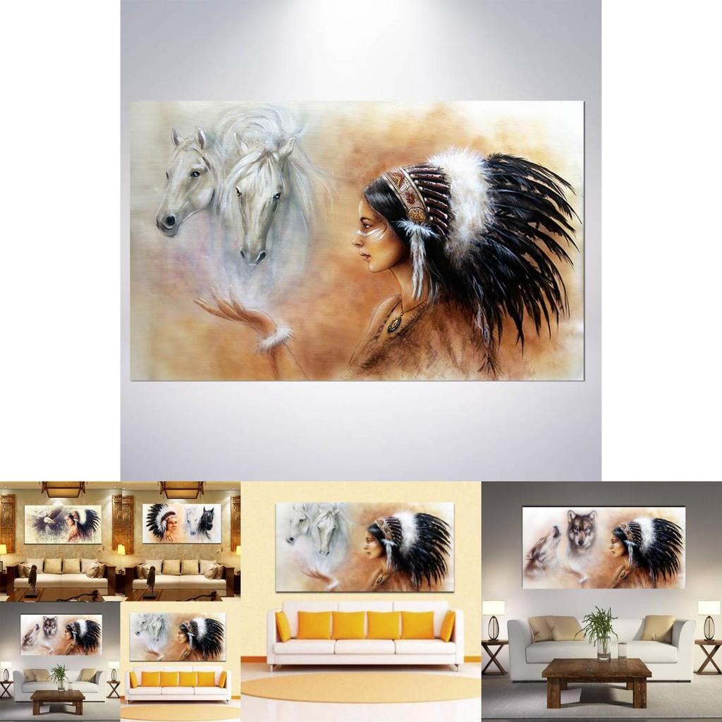 American And Native Horse Wallpaper Home Decoration Bedroom Wall Decoration