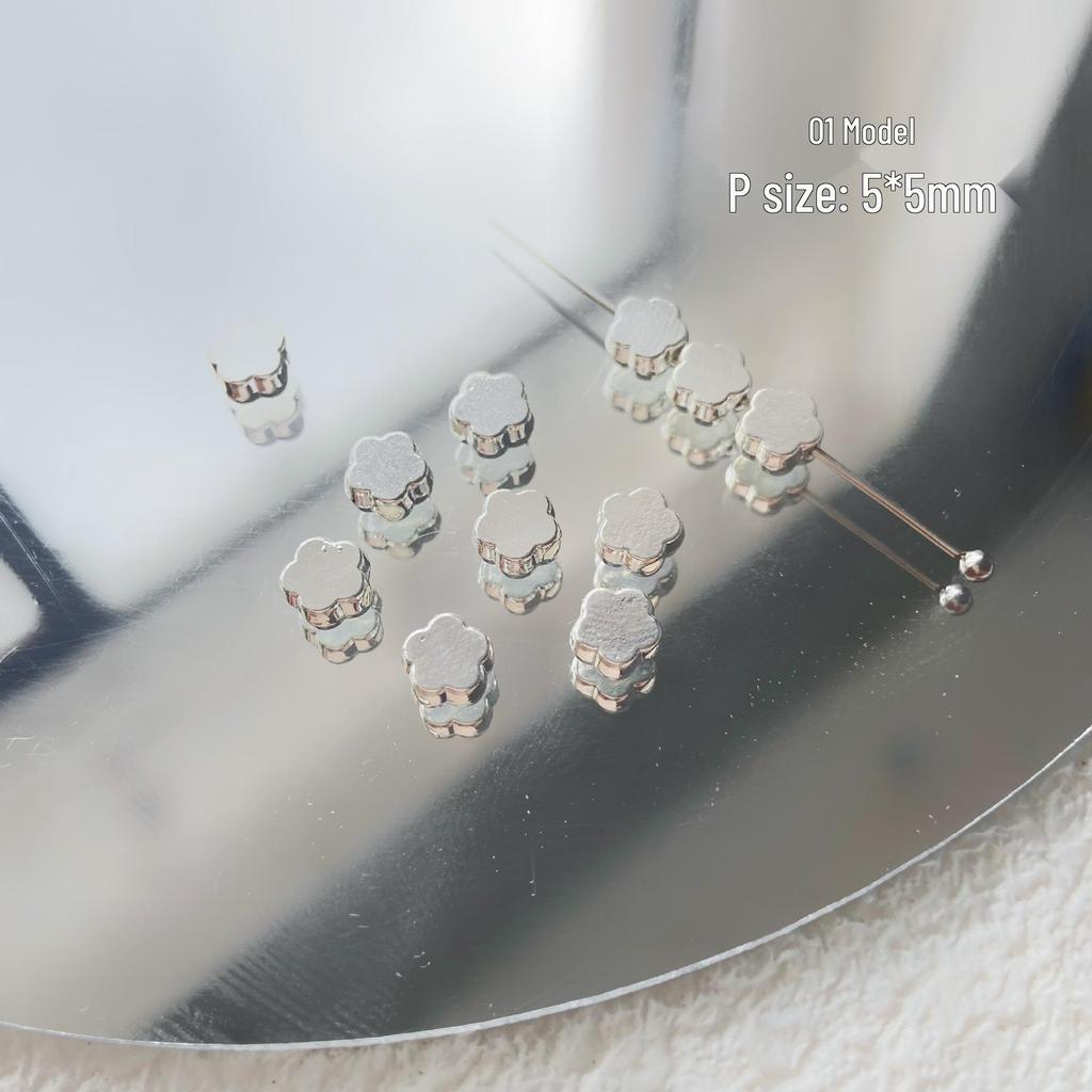 Mini Star & Heart Beads with Moon Pendant & Butterfly Alloy for DIY Crafting