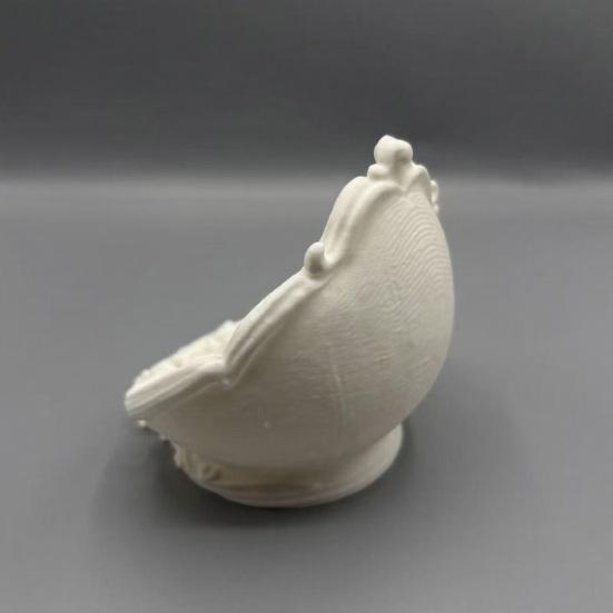 Baroque Shell Jewelry Tray, 3D Printed Jewelry Dish Ornaments, Jewelry Storage Tray for Rings Earrings Bracelets Desktop Decoration