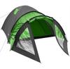 Enero Camp 4-person Black-green Camping Tent