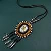 Tassel Pendant Handmade Sweater Chain Ladies, Vintage Fashion Court Style Necklace