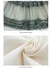 2025 Fashionable Girls' Princess Dress with Puffy Tulle Skirt - Spring/Autumn Collection