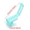 4Pcs/Set Finger Splitter Knitting Thimble Crafts Ring Type Knitting Tools Finger Wear Yarn Spring Guides Plastic Needle Thimble
